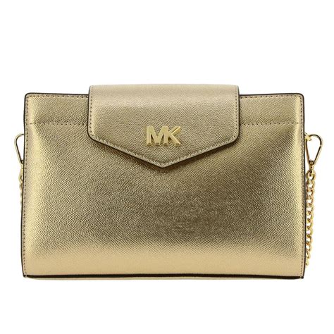 michael kors golden clutch|michael kors large wristlet clutch.